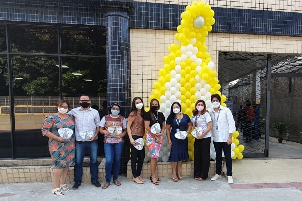 Servidores do Instituto de Previdência dos Servidores Públicos do Município de Belém (IPMB) confraternizaram-se em homenagem à Nossa Senhora de Nazaré