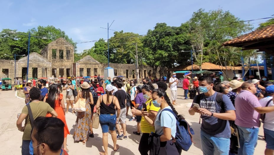 Servidores públicos participam de caravana na Ilha de Cotijuba