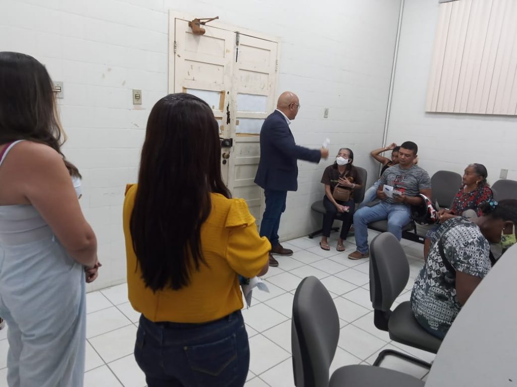 Projeto levou informações sobre o Conselho Previdenciário.