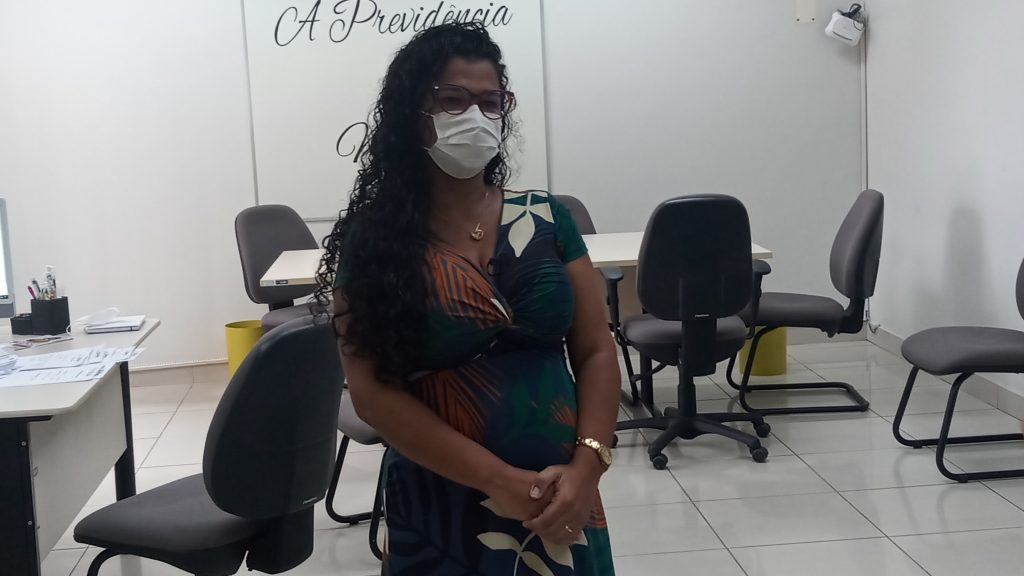 Míria Chaves realizou o Censo logo no segundo dia do início do prazo.