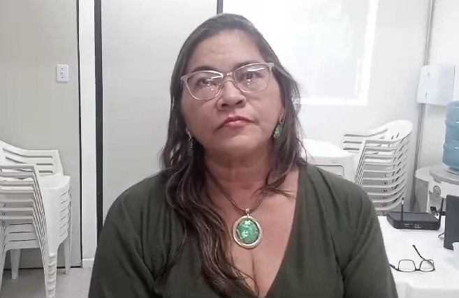 Assistente social Heloisa Pinto, responsável pelo projeto.