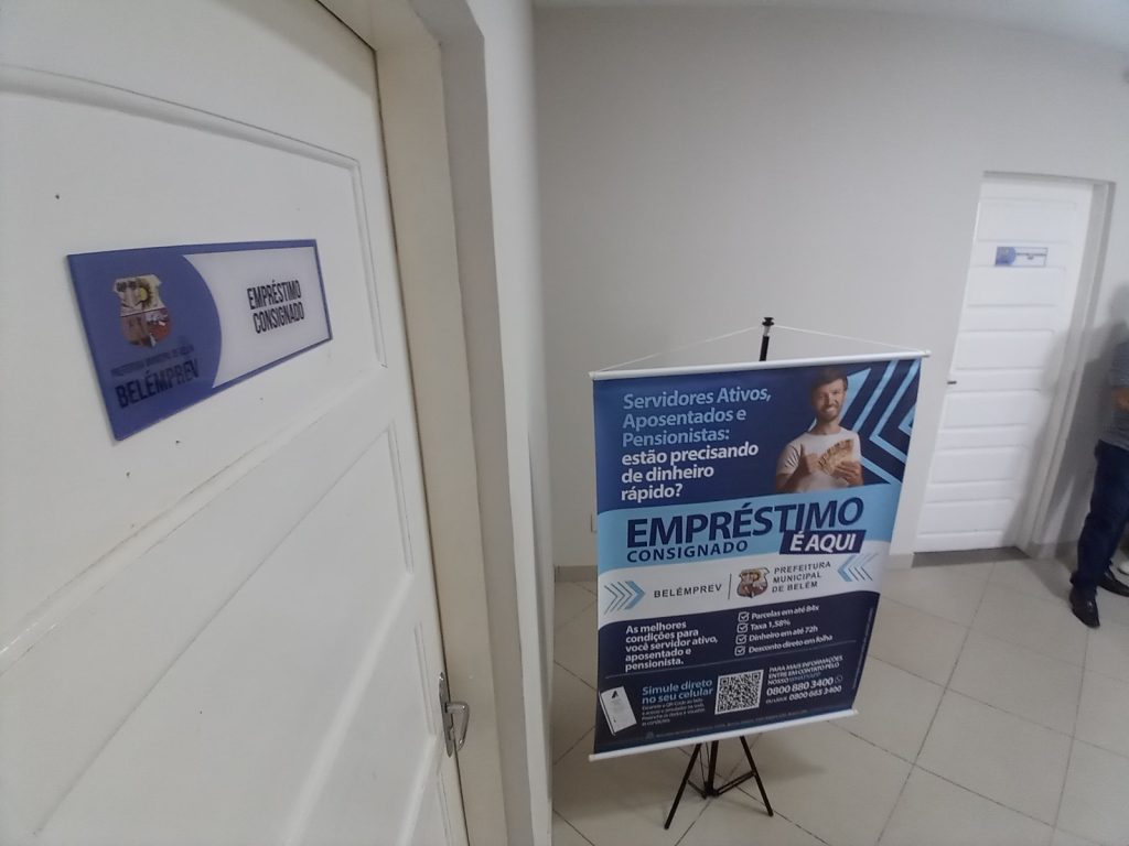 Sala na BELÉMPREV para atendimento presencial